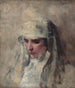 Studie für die Jungfrau mit Kind - James Jebusa Shannon — Ansicht des Kunstwerks