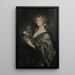 Der silberne Schiff - James Jebusa Shannon — gerahmtes Bild an der Wand