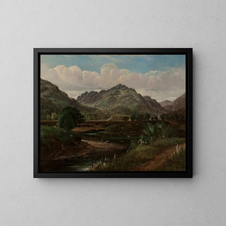 Glengoil - James M Robert Greenlees — gerahmtes Bild an der Wand
