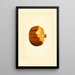 Punica granatum - James Marion Shull — gerahmtes Bild an der Wand