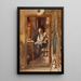 Das Dorf der Lautenbauer - James Montgomery Flagg — gerahmtes Bild an der Wand