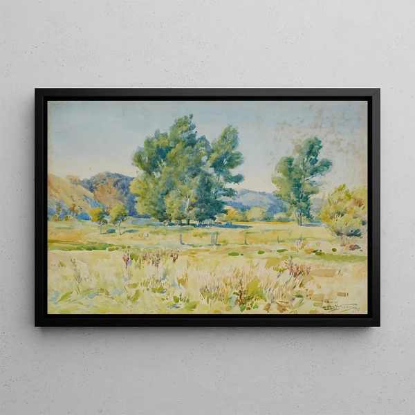 Sommer - James Nairn — gerahmtes Bild an der Wand
