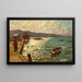 Hafen von Wellington - James Nairn — gerahmtes Bild an der Wand