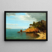 Innenansicht der Gloucester-Bucht, Eastern Point - James Renwick Brevoort — gerahmtes Bild an der Wand