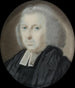 Clerc in Perücke mit Puder und schwarzem Kleid - James Scouler — Ansicht des Kunstwerks