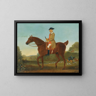 James Seymour - Portrait of a Gentleman Traditionally Identified As Fulwar 4th Earl of Craven On His Hunter.webp