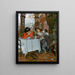 A Luncheon Ein Mittagessen - James Tissot — gerahmtes Bild an der Wand