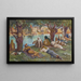 Am Ufer der Wasser von Babel - James Tissot — gerahmtes Bild an der Wand