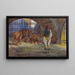 Daniel in der Löwengrube - James Tissot — gerahmtes Bild an der Wand