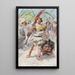 David bringt den Kopf Goliaths nach Jerusalem - James Tissot — gerahmtes Bild an der Wand