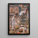 Joseph und seine Brüder empfangen von Pharao - James Tissot — gerahmtes Bild an der Wand