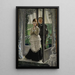 La Proposition - James Tissot — gerahmtes Bild an der Wand