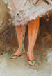 Les Bas rouges - James Tissot — Ansicht des Kunstwerks