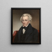 Andrew Jackson - James Tooley Jr. — gerahmtes Bild an der Wand