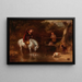 Konfrontation an der Kreuzung - James Ward — gerahmtes Bild an der Wand