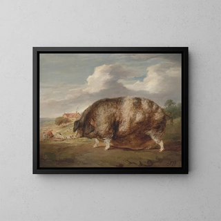 Point de Gloucestershire - James Ward — gerahmtes Bild an der Wand