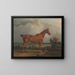 Jäger in einer Landschaft - James Ward — gerahmtes Bild an der Wand