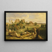 Château de Kenilworth, Warwickshire - James Ward — gerahmtes Bild an der Wand