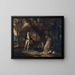 Der Reverend Thomas Levett und seine Lieblingshunde bei der Fasanenjagd - James Ward — gerahmtes Bild an der Wand