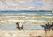 Strandszene in Tanger - James Wilson Morrice — Ansicht des Kunstwerks