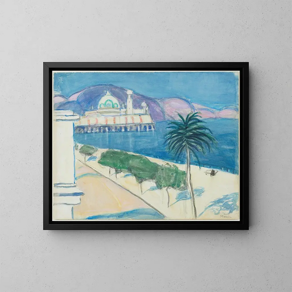 Casino am Meer - James Wilson Morrice — gerahmtes Bild an der Wand