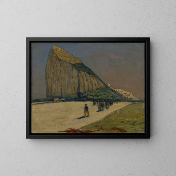 Gibraltar - James Wilson Morrice — gerahmtes Bild an der Wand