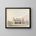 Elevation du petit Frogmore - James Wyatt — gerahmtes Bild an der Wand