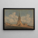 Projekt für das Design von Fonthill Abbey, Wiltshire - James Wyatt — gerahmtes Bild an der Wand