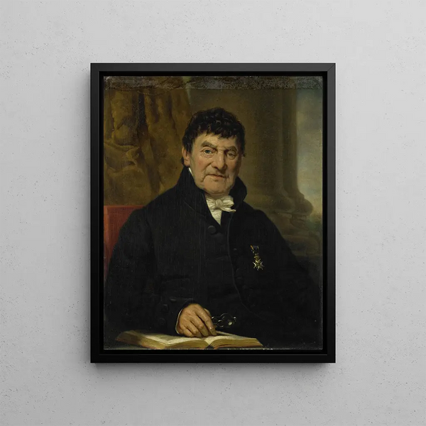 Dr Cornelis Hendrik Roy - Jan Adam Kruseman — gerahmtes Bild an der Wand