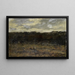 Kleines Teich auf der Heide - Jan Adam Zandleven — gerahmtes Bild an der Wand