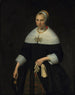 Portrait einer Dame - Jan Albertsz Rotius — Ansicht des Kunstwerks