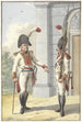 Offizier Grenadier und Soldat der Garde des Pensionärs der Batavischen Republik - Jan Anthonie Langendijk — Ansicht des Kunstwerks