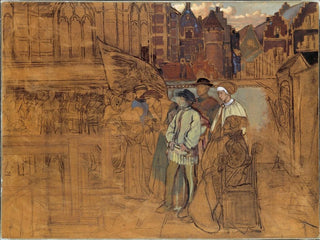 Jan August Hendrik Leys - Archery Feast in Antwerp in the 16th Century.webp