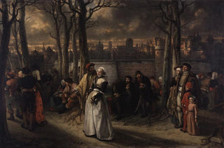 Jan August Hendrik Leys - Walk outside the Walls.webp