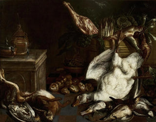 Jan Baptist Bouttats - Still life with mushrooms.webp