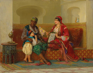 Lernen lesen - Jan Baptist Huysmans — Ansicht des Kunstwerks