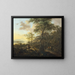 Ein Abendlandschaft im italienischen Stil - Jan Both — gerahmtes Bild an der Wand