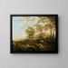 Ufer eines Bachs - Jan Both — gerahmtes Bild an der Wand