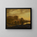Pont Lucano mit dem Grab der Plautii - Jan Both — gerahmtes Bild an der Wand