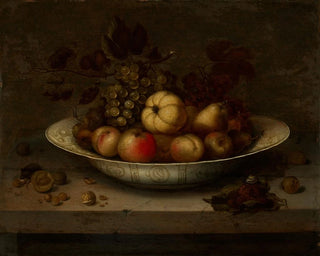 Teller mit Früchten - Jan Bouman — Ansicht des Kunstwerks