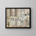 La visite dans une maison européenne à Batavia - Jan Brandes — gerahmtes Bild an der Wand