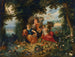 Allegorie der vier Elemente - Jan Brueghel der Jüngere — Ansicht des Kunstwerks