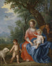 Die Heilige Familie mit Johannes - Jan Brueghel der Jüngere — Ansicht des Kunstwerks