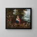 Der fliehende Ruhestand - Jan Brueghel der Jüngere — gerahmtes Bild an der Wand