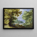 Landschaftsbild mit der Flucht nach Ägypten - Jan Brueghel der Jüngere — gerahmtes Bild an der Wand