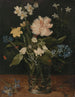 Stillleben mit Blumen in einem Glas - Jan Brueghel der Jüngere — Ansicht des Kunstwerks