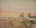 Abend in der Wüste von Biskra - Jan Cybis — Ansicht des Kunstwerks