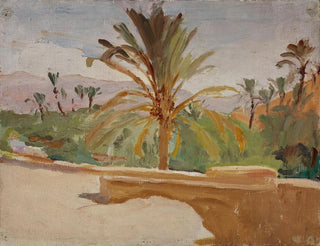Jan Cigliski - Biskra Oasis with Palm Trees.webp