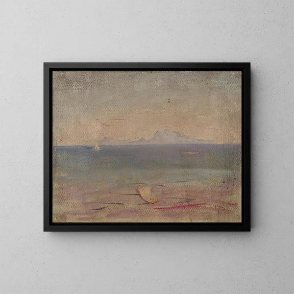 Capri - Jan Cybis — gerahmtes Bild an der Wand