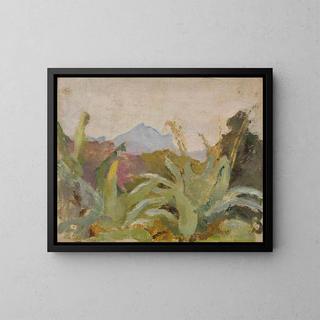 Jan Cigliski - Ceylon Adams Peak landscape From the journey to India.webp